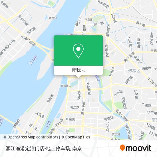 源江渔港定淮门店-地上停车场地图