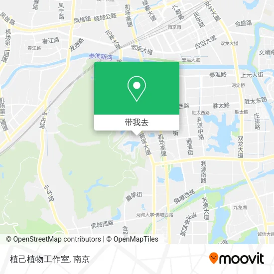 植己植物工作室地图