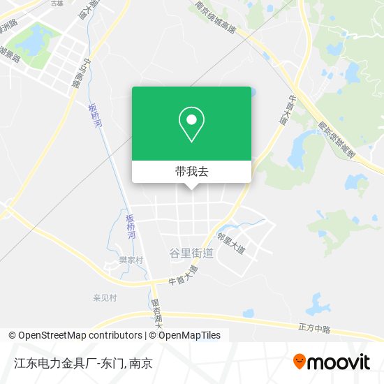 江东电力金具厂-东门地图
