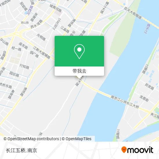 长江五桥地图