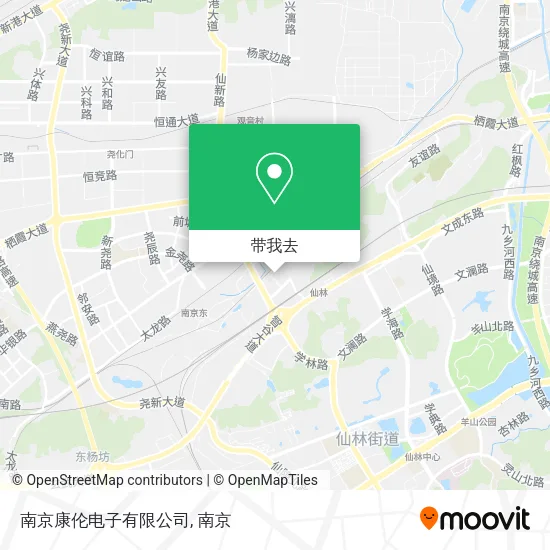 南京康伦电子有限公司地图