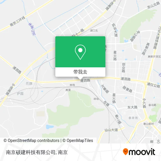 南京硕建科技有限公司地图