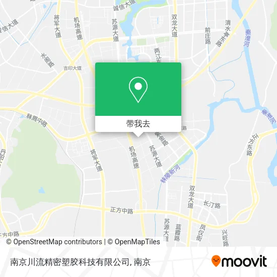 南京川流精密塑胶科技有限公司地图