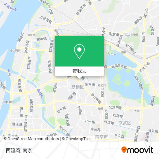 西流湾地图