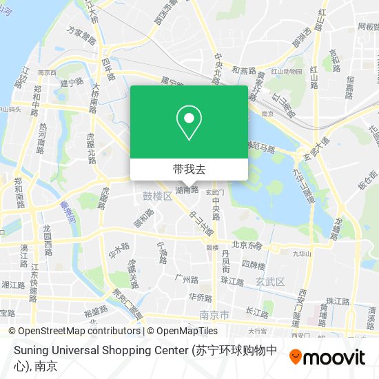 Suning Universal Shopping Center (苏宁环球购物中心)地图