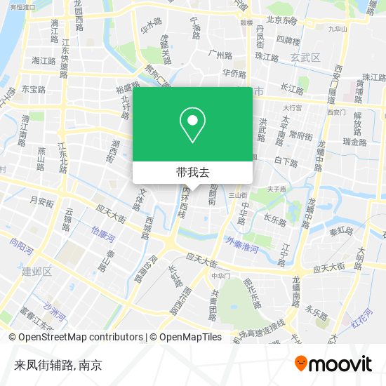 来凤街辅路地图