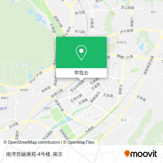 南湾营融康苑-4号楼地图