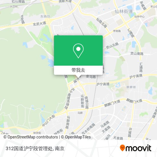 312国道沪宁段管理处地图