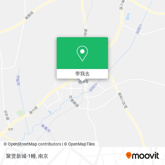 聚贤新城-1幢地图