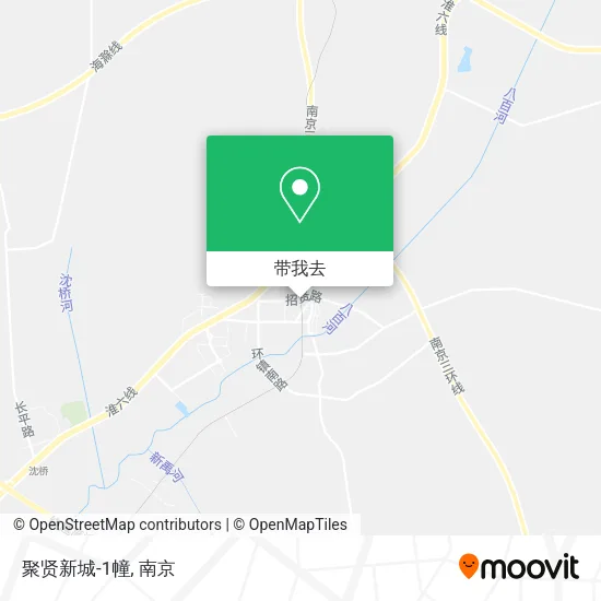 聚贤新城-1幢地图
