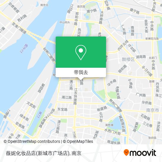 薇妮化妆品店(新城市广场店)地图