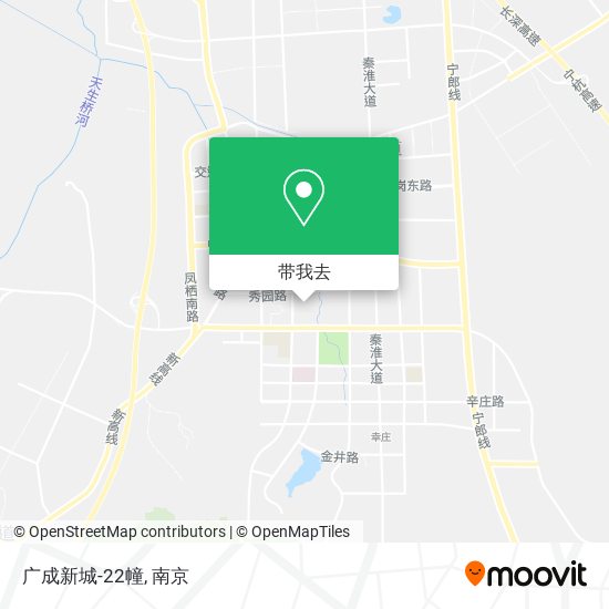 广成新城-22幢地图