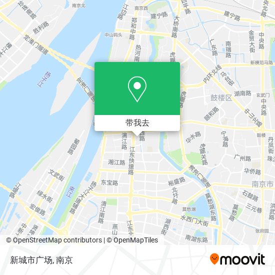 新城市广场地图