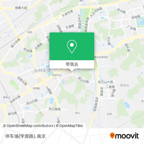 停车场(学原路)地图