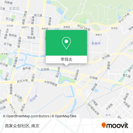 燕家众创社区地图