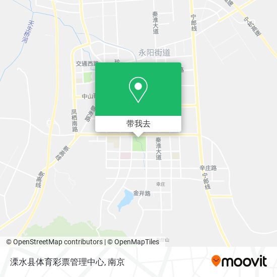 溧水县体育彩票管理中心地图