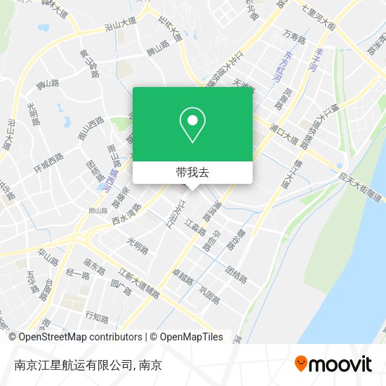 南京江星航运有限公司地图