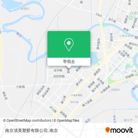 南京清美塑胶有限公司地图