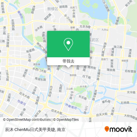 辰沐·ChenMu日式美甲美睫地图