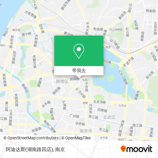 阿迪达斯(湖南路四店)地图