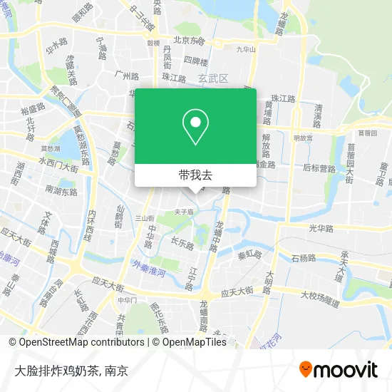 大脸排炸鸡奶茶地图