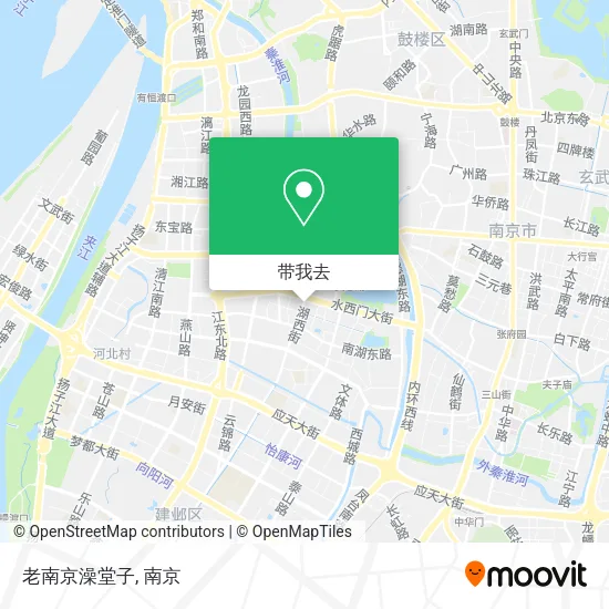 老南京澡堂子地图