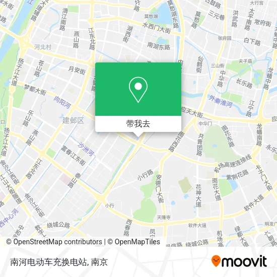 南河电动车充换电站地图