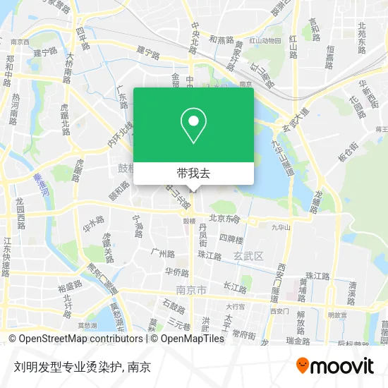 刘明发型专业烫染护地图