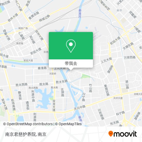 南京君慈护养院地图