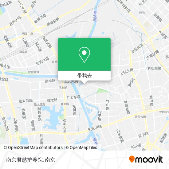 南京君慈护养院地图