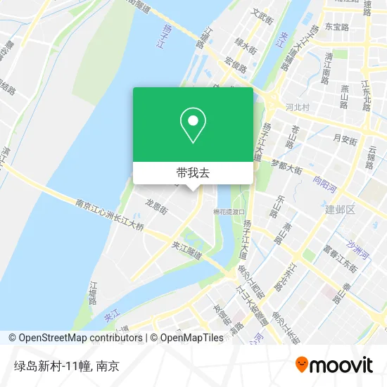 绿岛新村-11幢地图