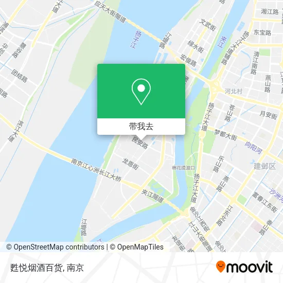 甦悦烟酒百货地图