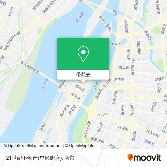21世纪不动产(星影街店)地图