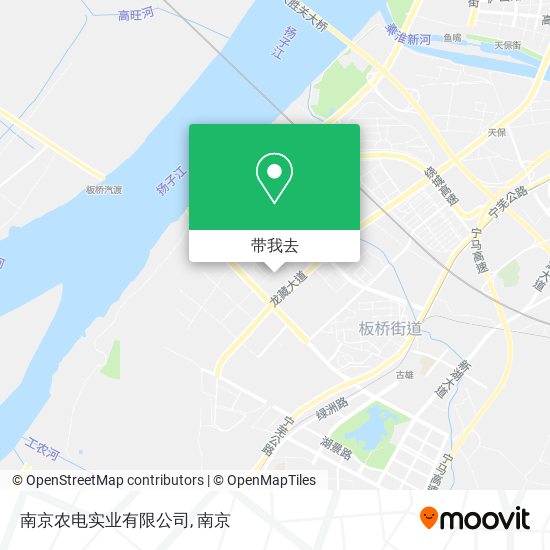 南京农电实业有限公司地图