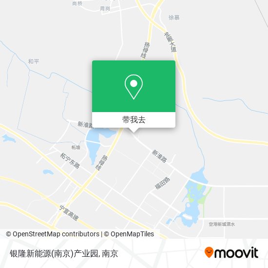 银隆新能源(南京)产业园地图