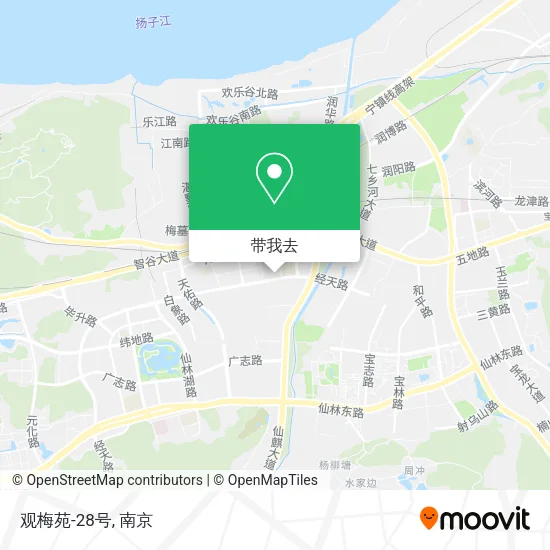 观梅苑-28号地图