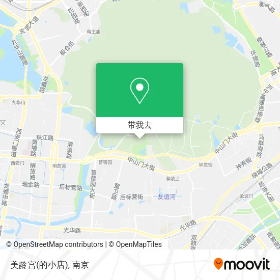 美龄宫(的小店)地图