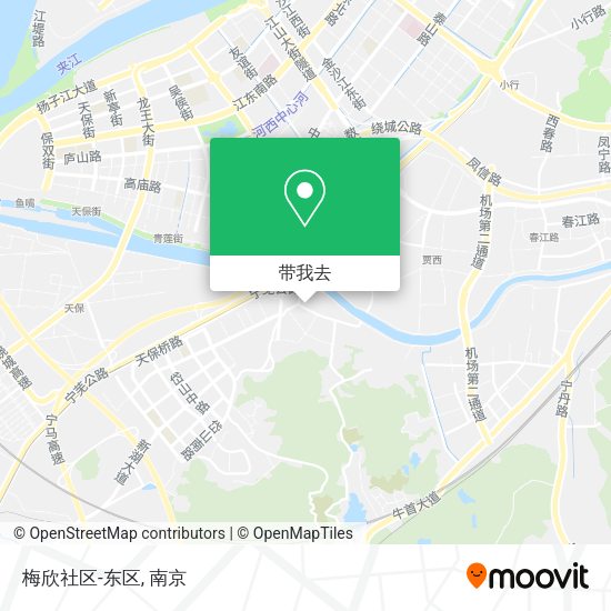 梅欣社区-东区地图