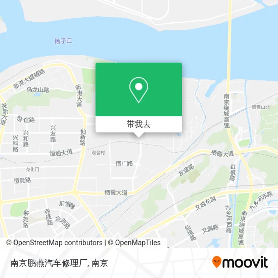 南京鹏燕汽车修理厂地图