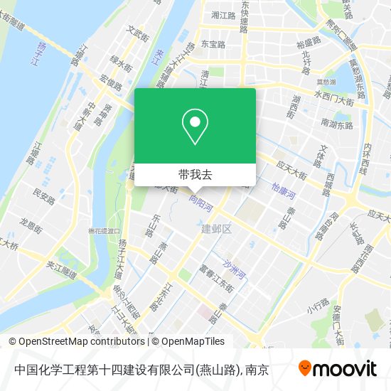 中国化学工程第十四建设有限公司(燕山路)地图