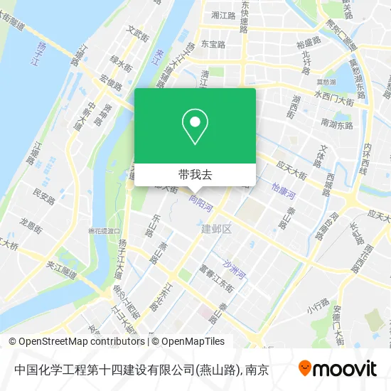 中国化学工程第十四建设有限公司(燕山路)地图