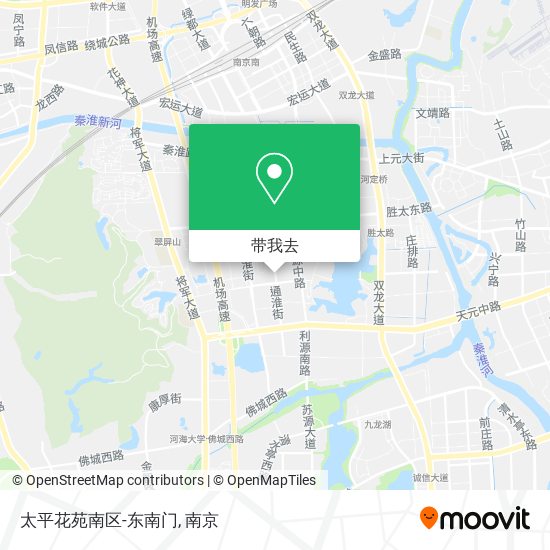 太平花苑南区-东南门地图