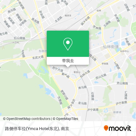 路侧停车位(Ymca Hotel东北)地图