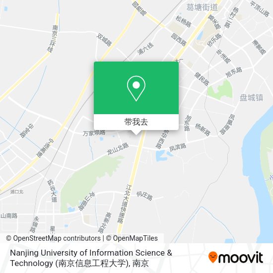 Nanjing University of Information Science & Technology (南京信息工程大学)地图