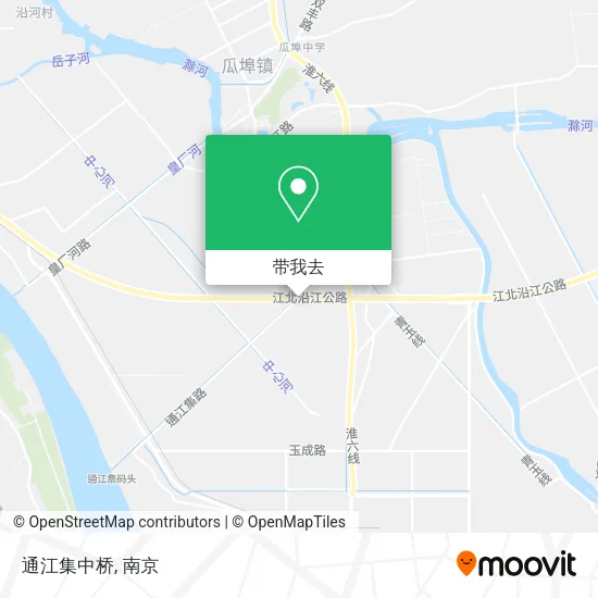 通江集中桥地图