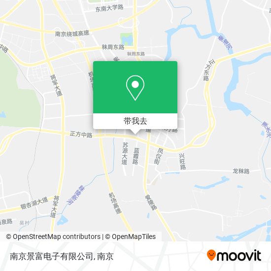 南京景富电子有限公司地图