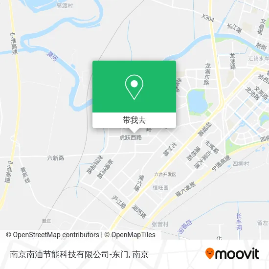 南京南油节能科技有限公司-东门地图