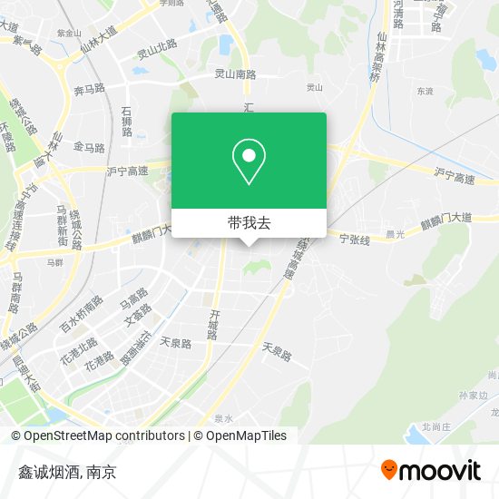 鑫诚烟酒地图
