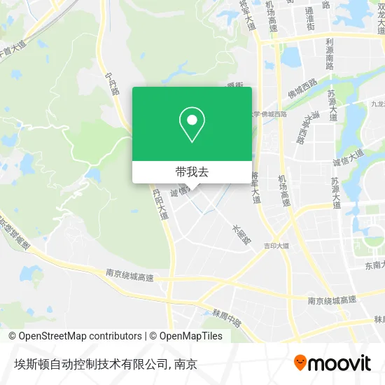 埃斯顿自动控制技术有限公司地图