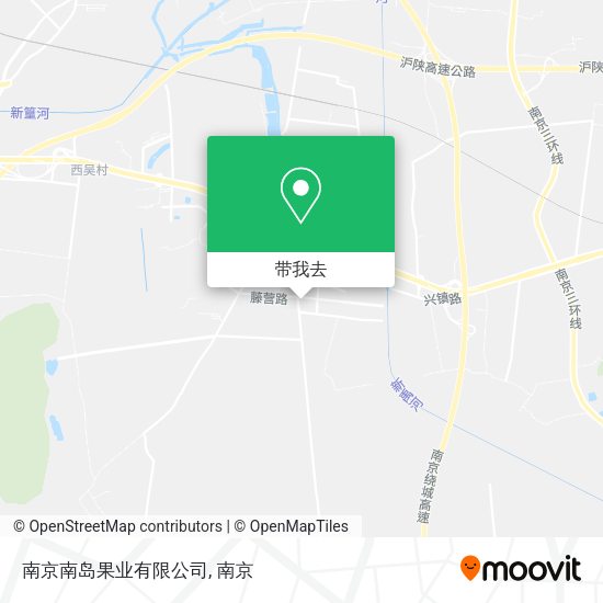 南京南岛果业有限公司地图